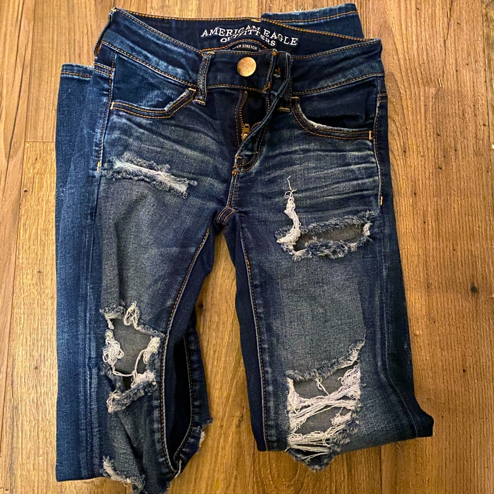 American Eagle size 00 jeans